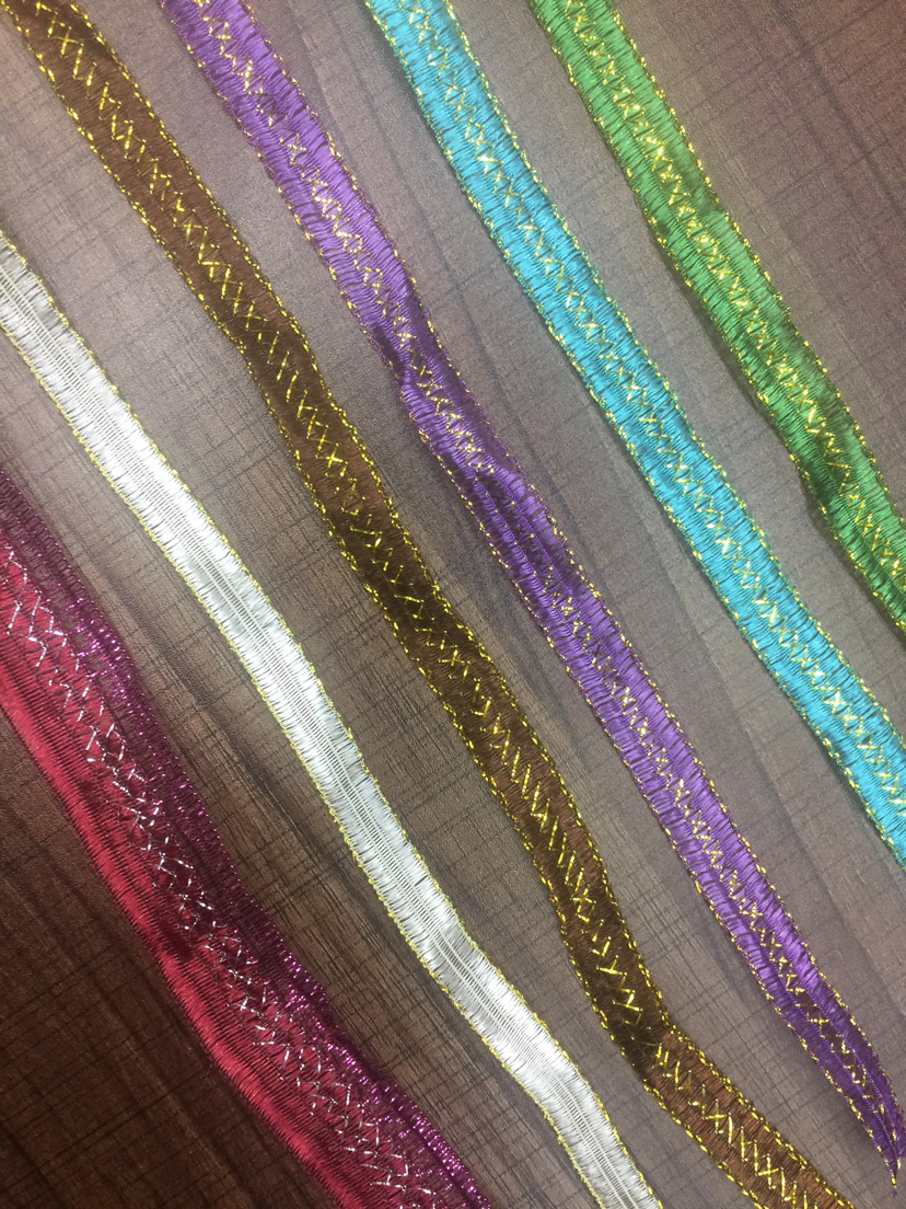 Direct sales of gold and silver wire lace from the manufacturer with stock available Application Scenario