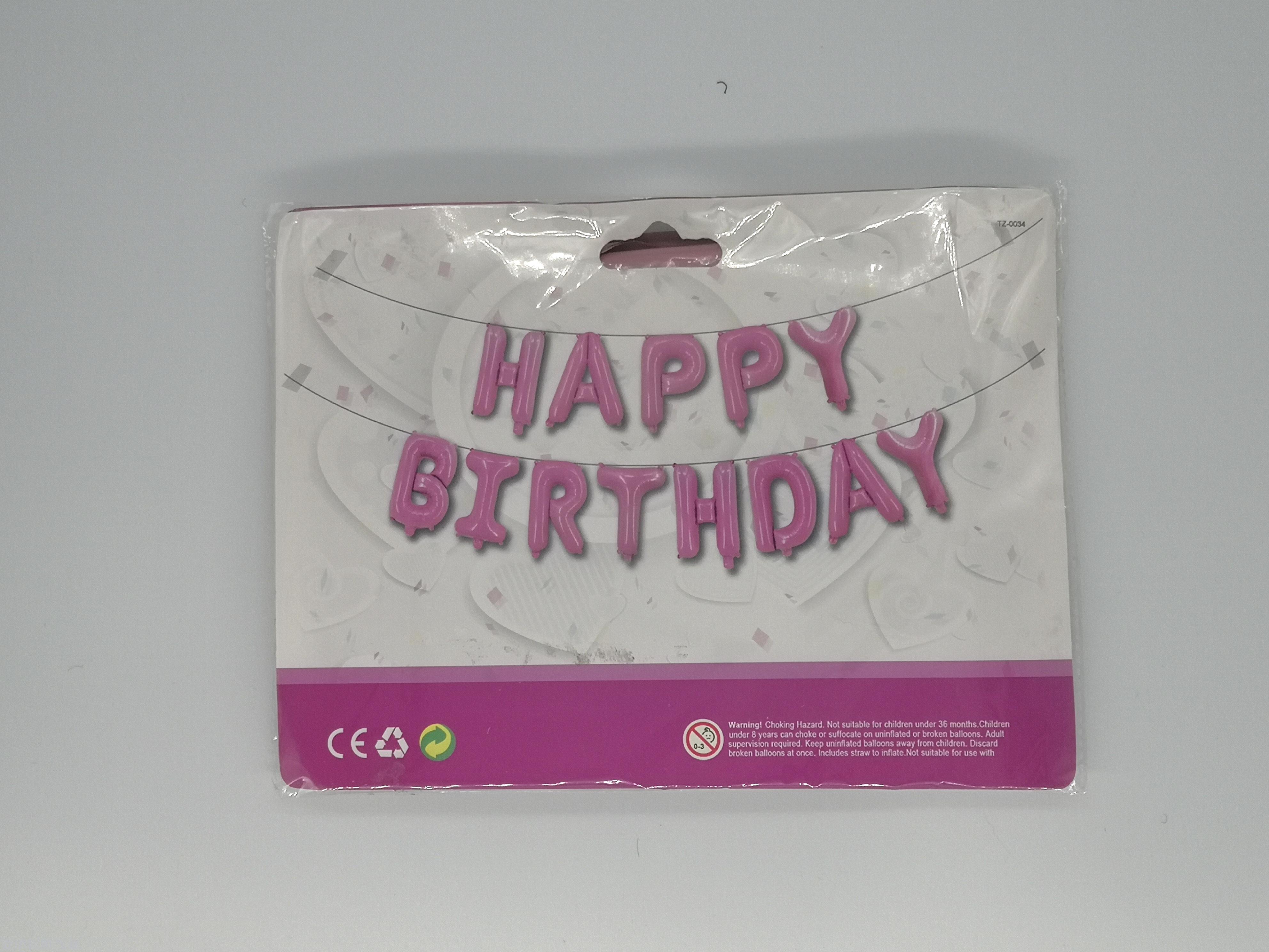 Direct sales and wholesale of birthday card party decoration letter combination balloons from the manufacturer Item Picture