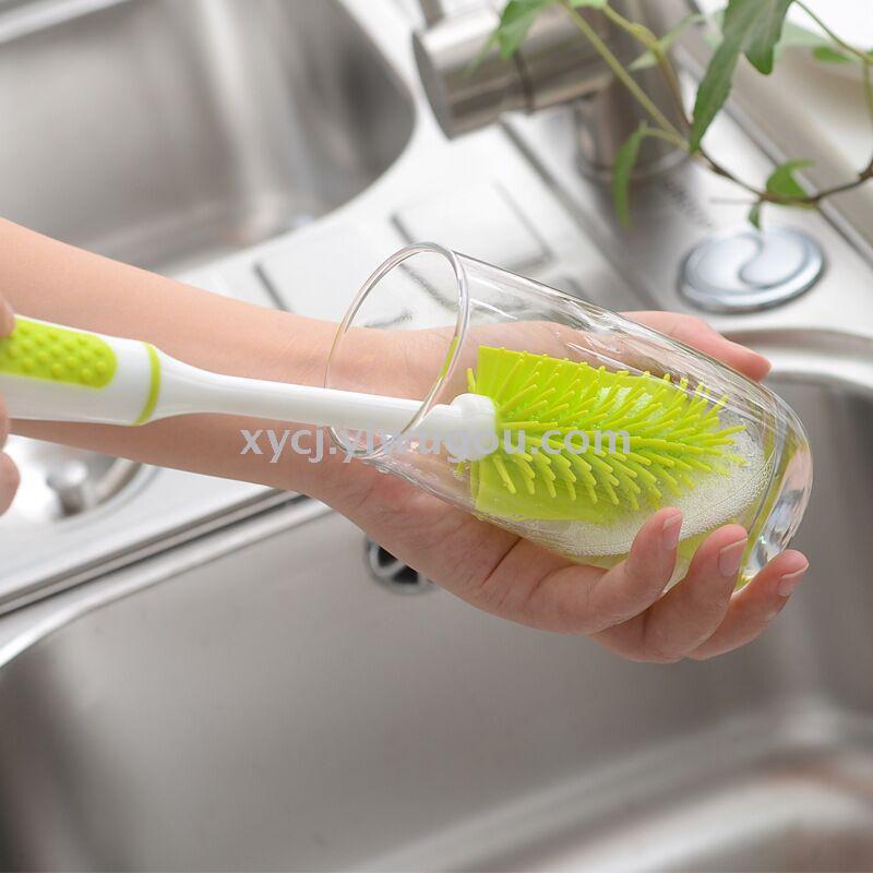 Silicone cup brush is a perfect tool for cleaning and scrubbing cups