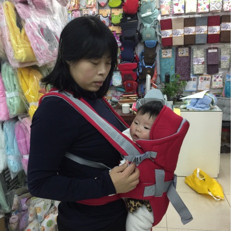 婴幼儿双肩背带含腰带外贸baby carrier 5001