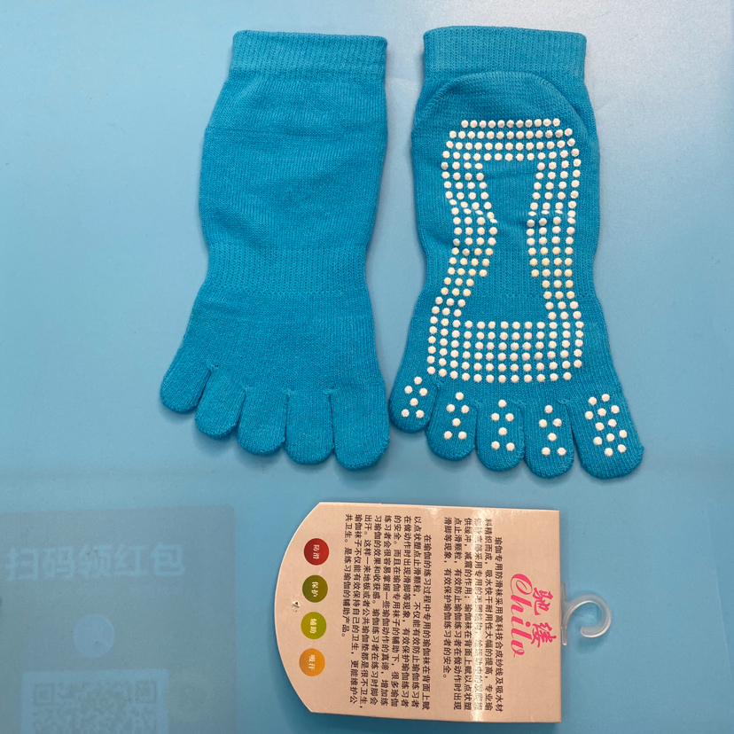 Street cotton yoga socks, floor socks, anti-slip socks, women's socks Application Scenario