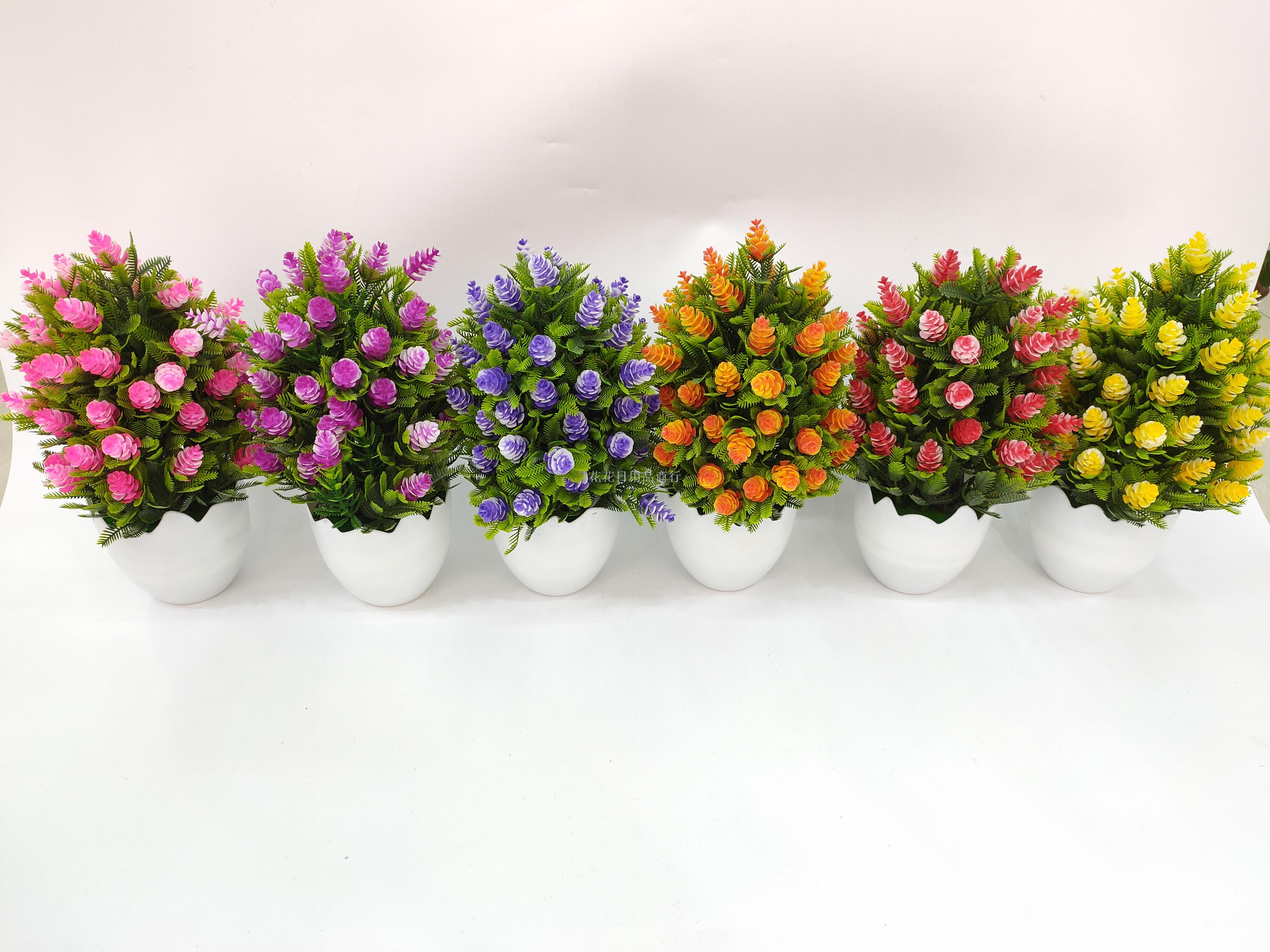 New eggshell basin waxberry fruit tree simulation flowers bonsai office fake flowers pastoral fake flowers