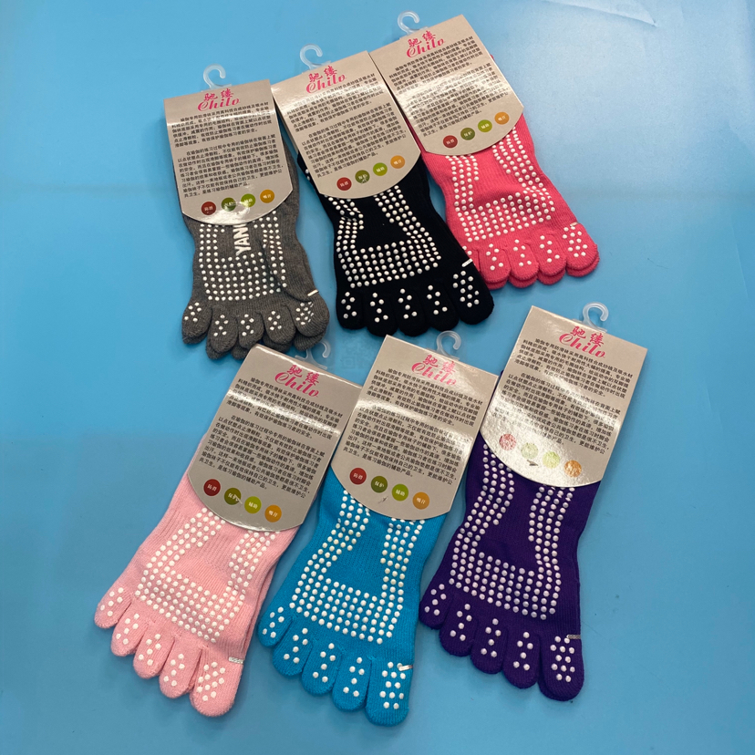 Street cotton yoga socks, floor socks, anti-slip socks, women's socks