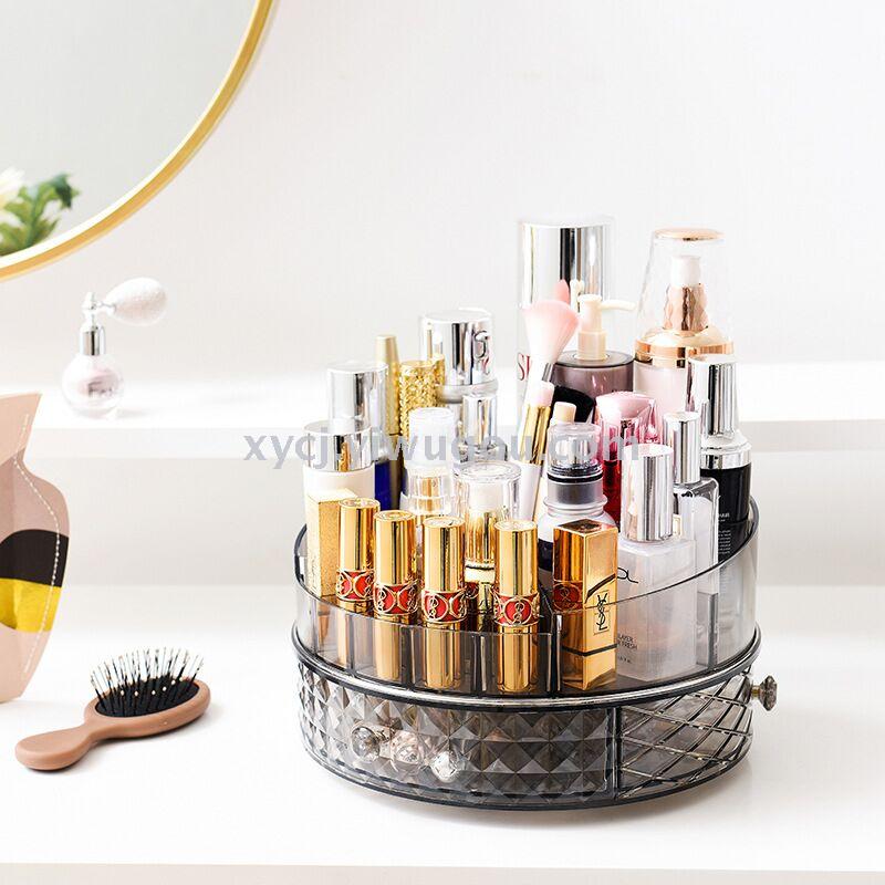 Acrylic cosmetics storage box, desktop lipstick compartments and organization box details Picture