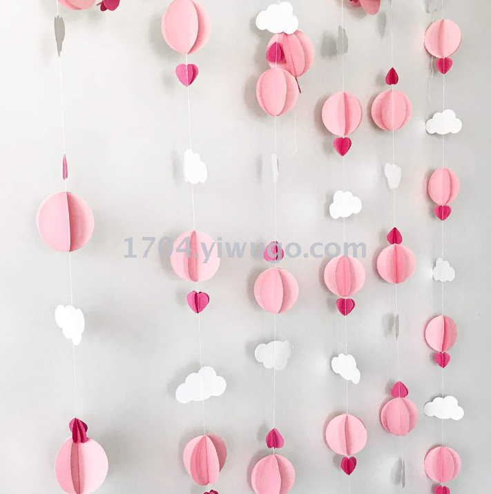 紫色皇冠图案拉条派对用品拉花彩条派对用品气球卡通厂家直销