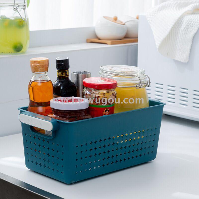 Desktop snack storage basket, empty storage basket, portable kitchen storage box Application Scenario