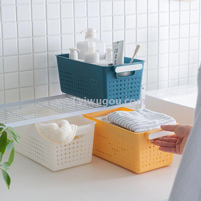 Desktop snack storage basket, empty storage basket, portable kitchen storage box