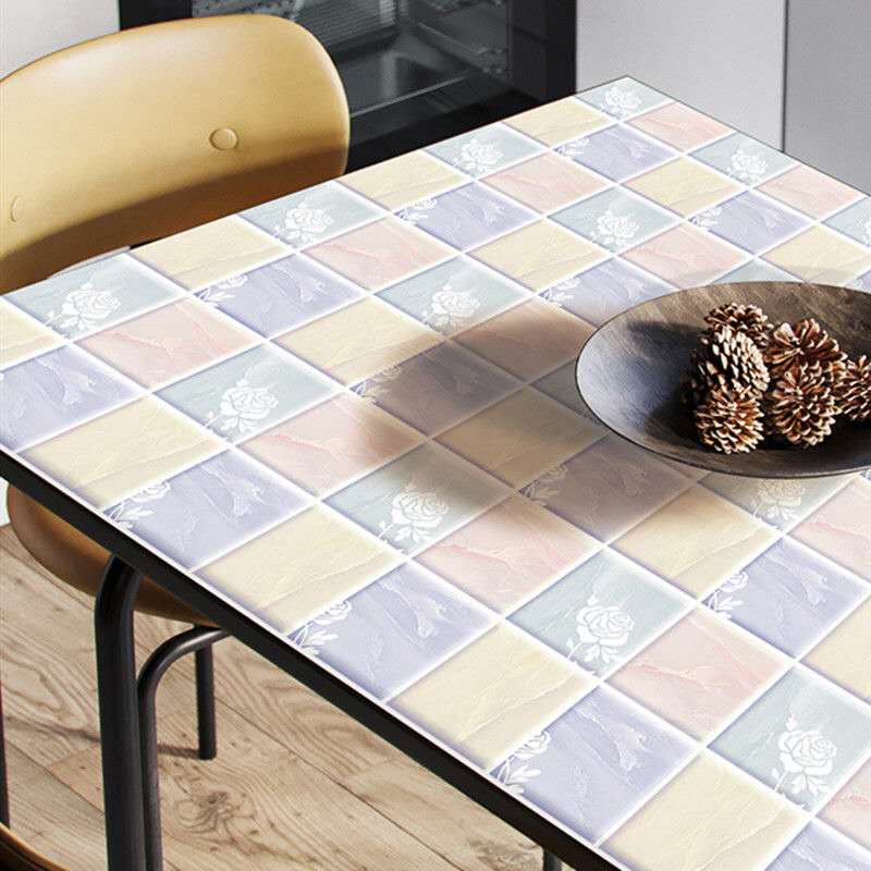 铝箔自粘防水防潮防霉墙纸墙贴纸耐高温厨房放油烟贴纸柜炉灶台白底实物图