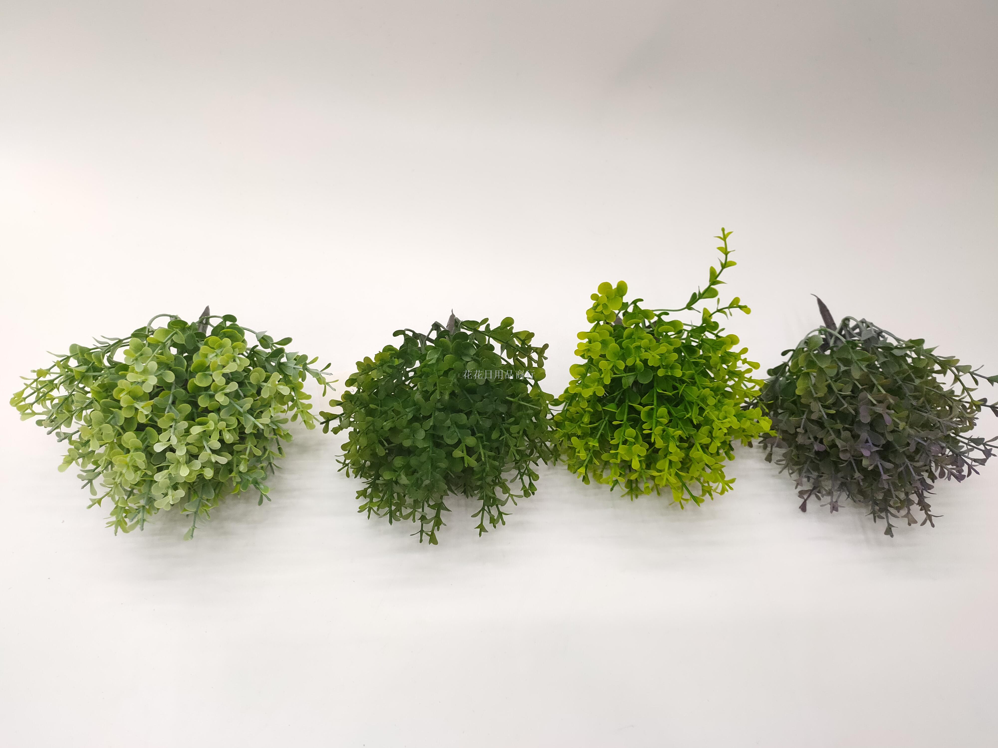 New single flower head simulation flower eucalyptus leaf flower arrangement accessories fake flowers bonsai plastic flowers