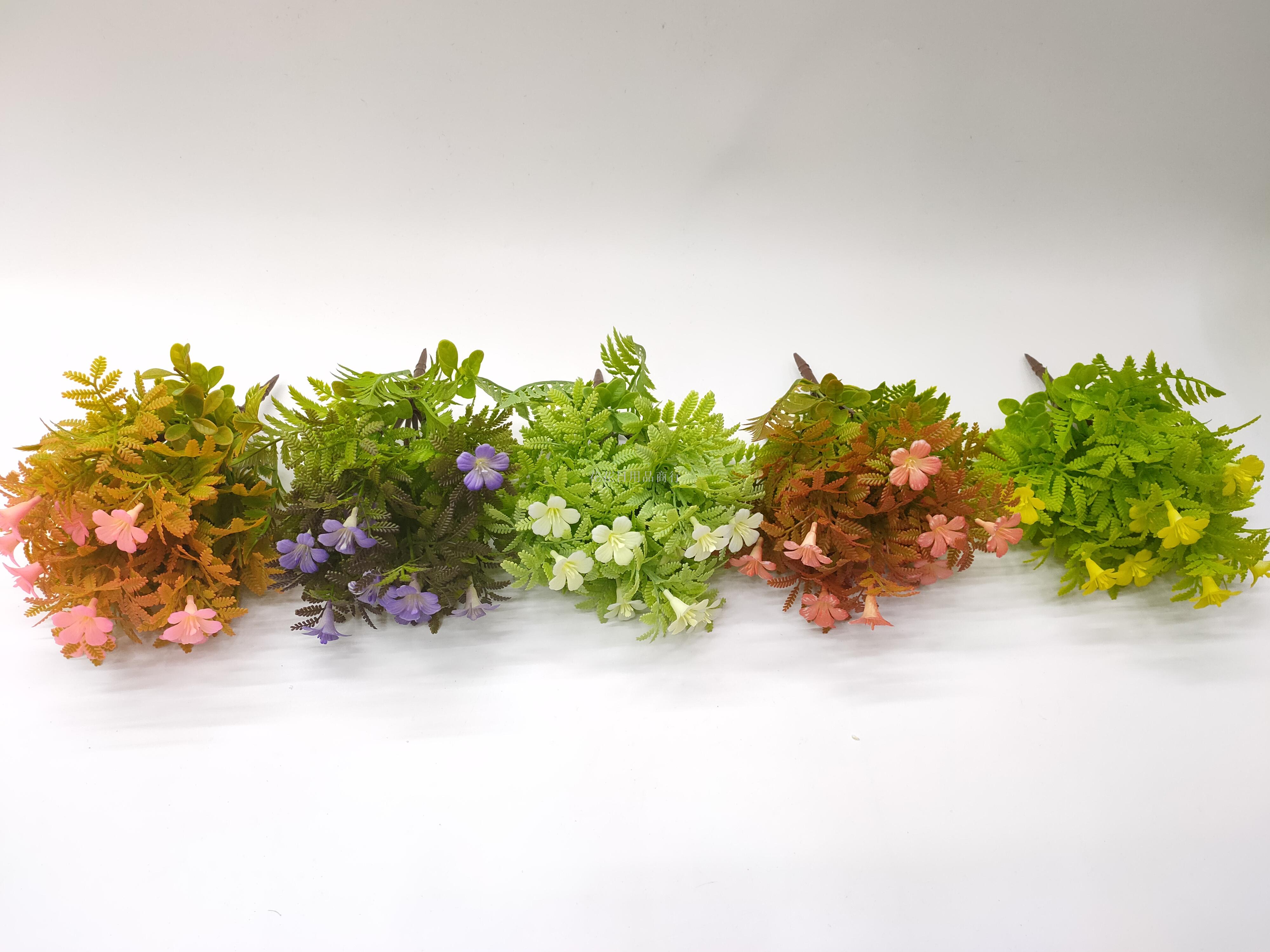 仿真花绣球大头小百合假花装饰花客厅装饰花艺清新色系