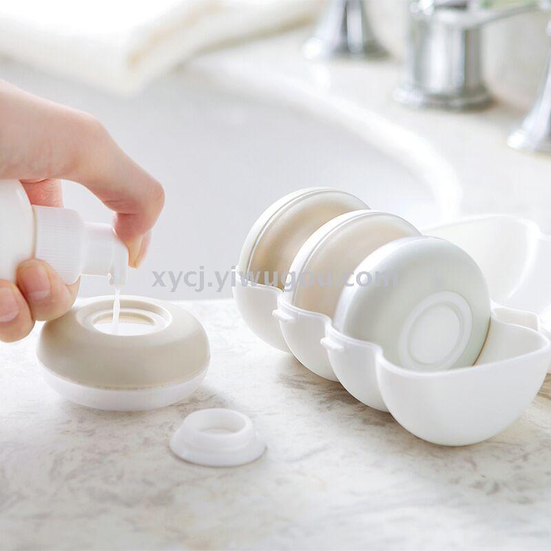 Round portioning bottles details Picture
