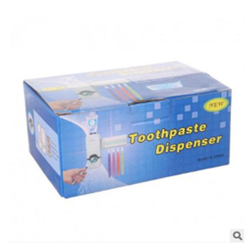 Korean version automatic toothpaste extruder toothbrush holder set Item Picture