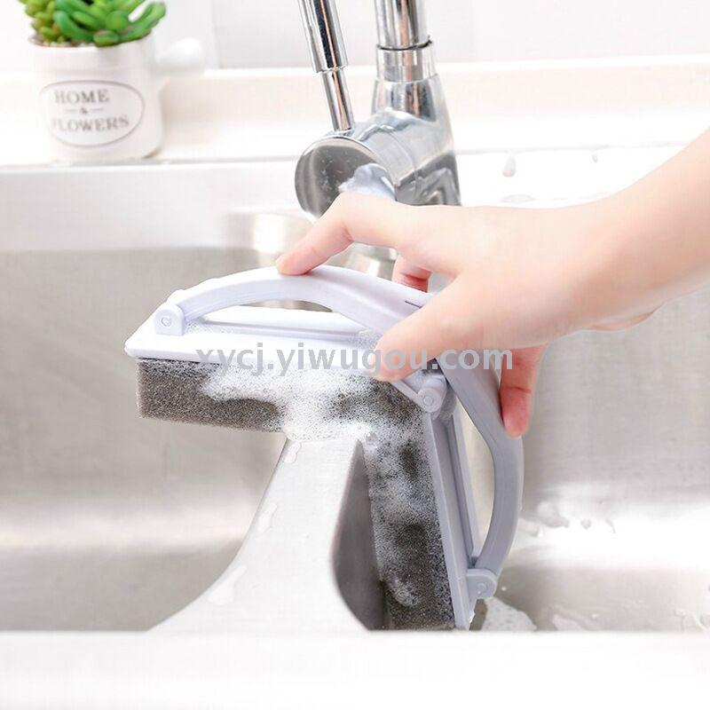 Bathtub brush with handle, bathroom tile brush and kitchen cleaning brush