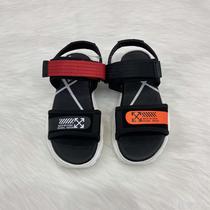 2020 Factory's hot fashion patchwork Alphabet Velcro Casual breathable Boy sandal