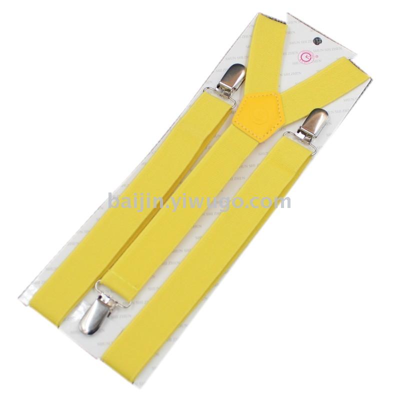 Marca de moda en el sentido de las agujas del reloj monocromo unisex arnés alta estiramiento tres clips arnés elástico sling fabricantes Item Picture