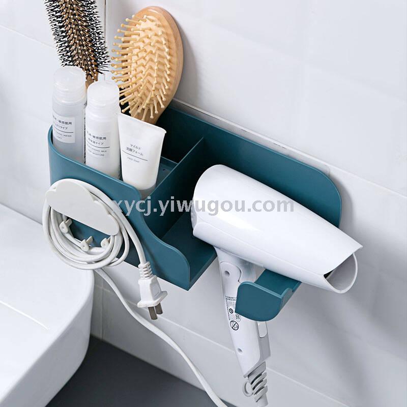 Cloud no-hole hair dryer stand storage rack Specification image