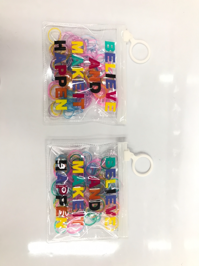 Disposable children's rubber band, strong pull continuous rubber band