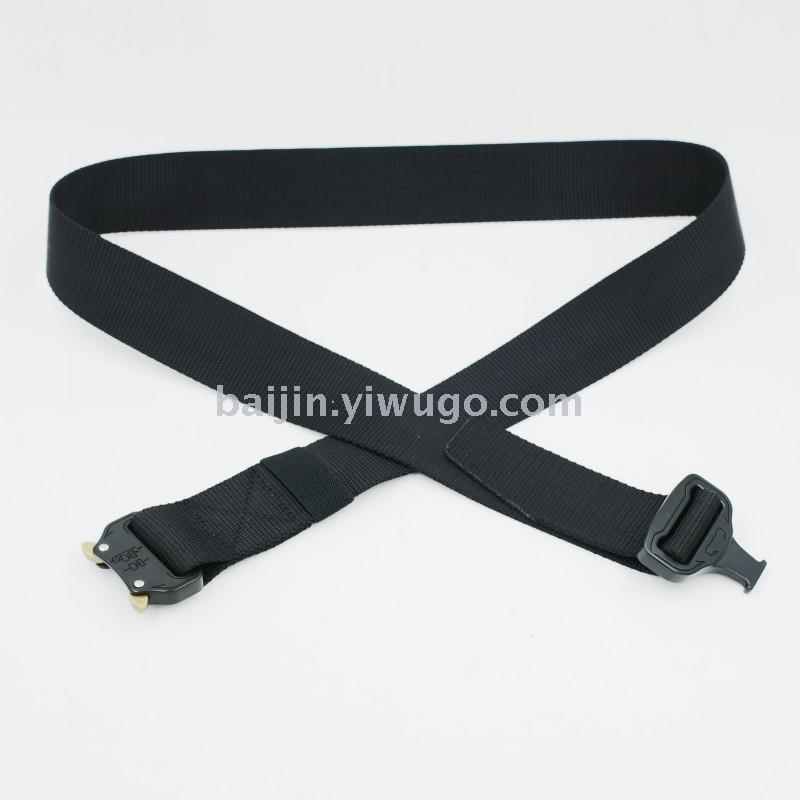 Cinturón táctico cobra de nylon black hawk entrenamiento para hombres cinturón multifuncional al aire libre golden golden pin Specification image
