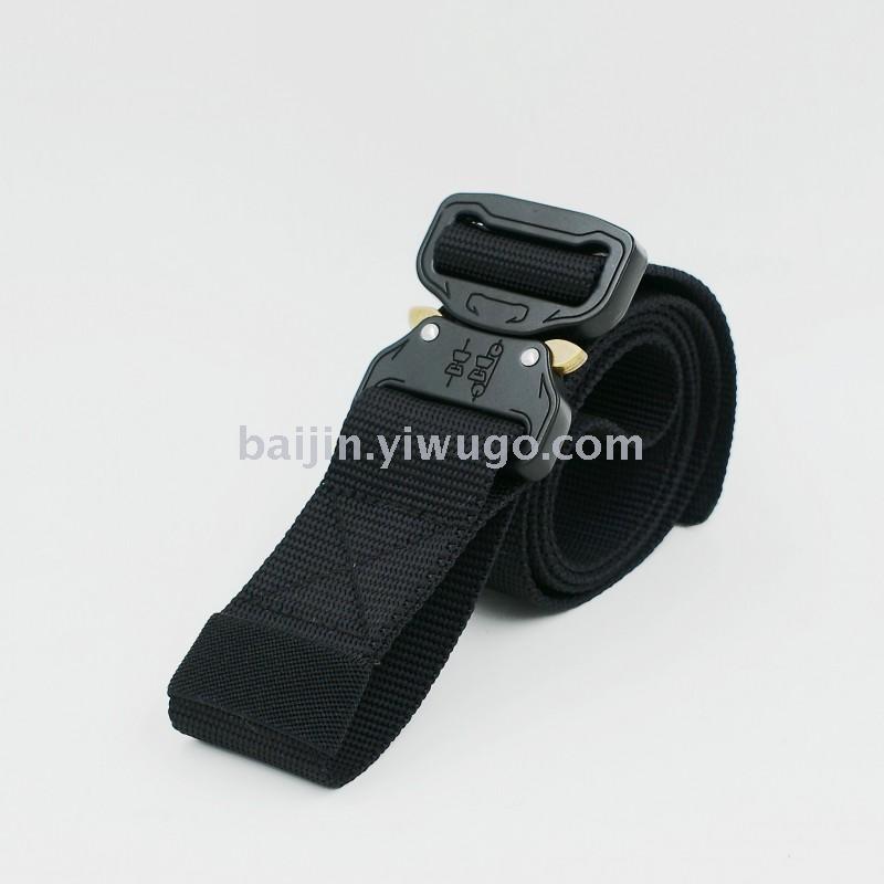 Cinturón táctico cobra de nylon black hawk entrenamiento para hombres cinturón multifuncional al aire libre golden golden pin