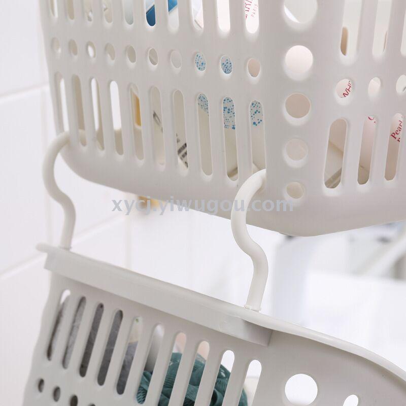 Hook storage basket, kitchen hanging basket, bathroom storage basket details Picture