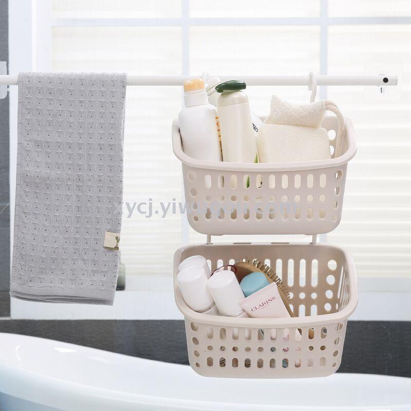 Hook storage basket, kitchen hanging basket, bathroom storage basket Application Scenario