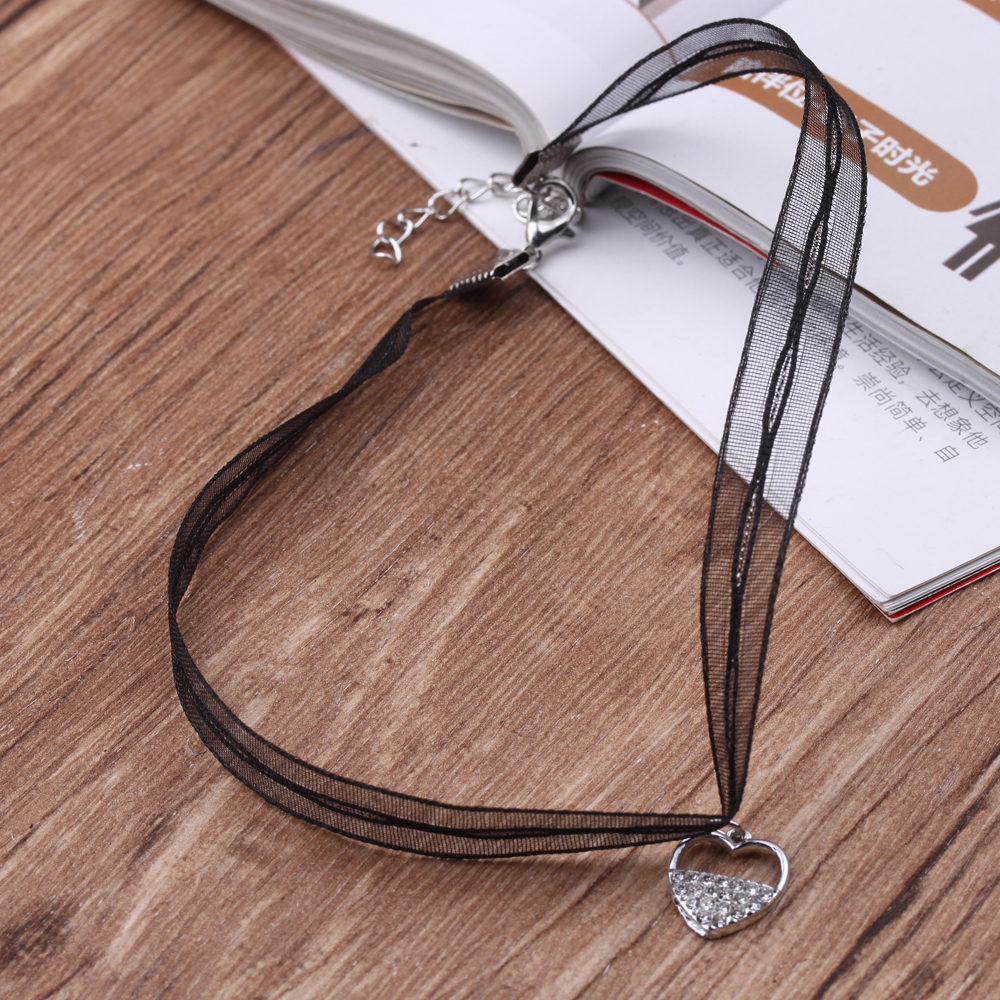 10-yuan store Star lace necklace, black necklace for women, Korean version collarbone chain, Japanese and Korean style neck accessory, collar and neck strap Specification image