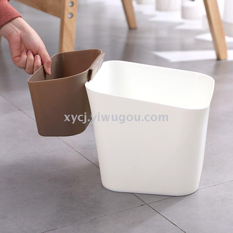 Dry and wet dual-purpose classified trash can, household living room, kitchen, bathroom, garbage bin, wastebasket Application Scenario