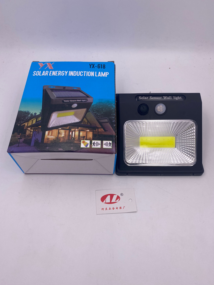 Solar induction wall light outdoor solar emergency light tent light