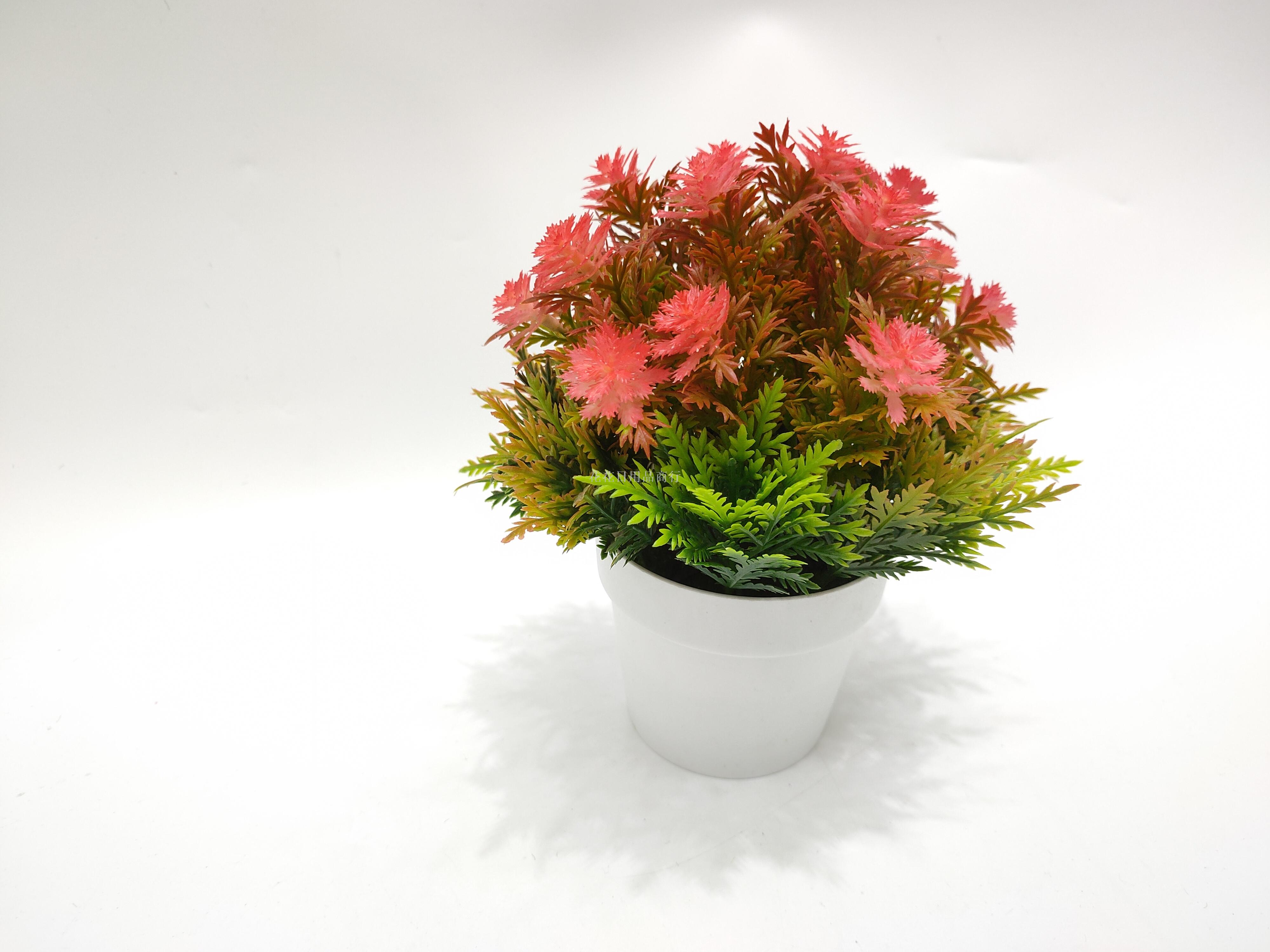 仿真盆栽实物图