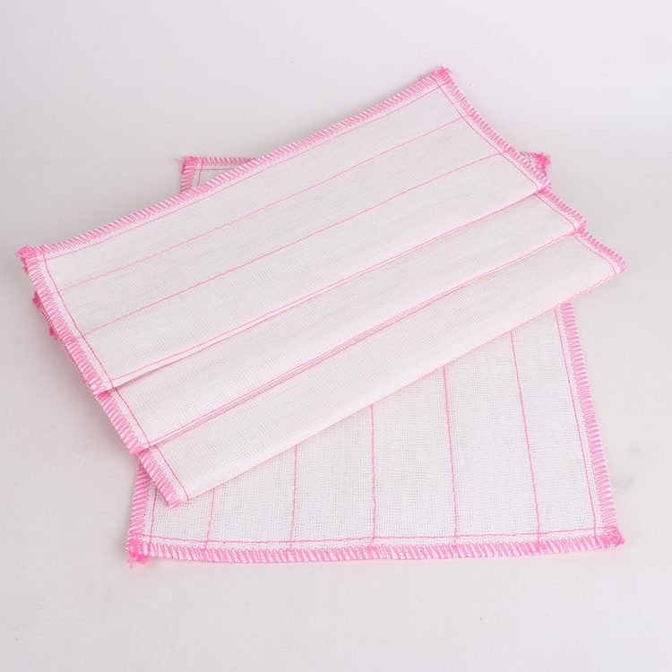Factory wholesale microfiber dishcloths, kitchen cleaning cloths, five-layer water-absorbing dishcloths that do not stick to oil or shed fibers details Picture