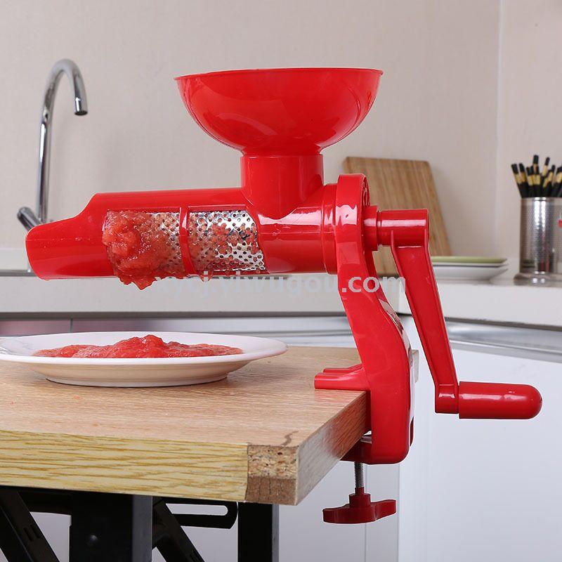Use more manual and hand-cranked fruit juice and vegetable extractors