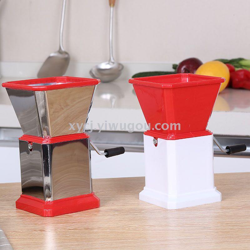 Factory direct sales of stainless steel meat grinder and small manual meat grinder details Picture