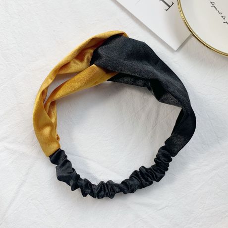 Wholesale of the popular new cross-color hair band, Korean fresh and simple elastic hair band for washing and binding Application Scenario