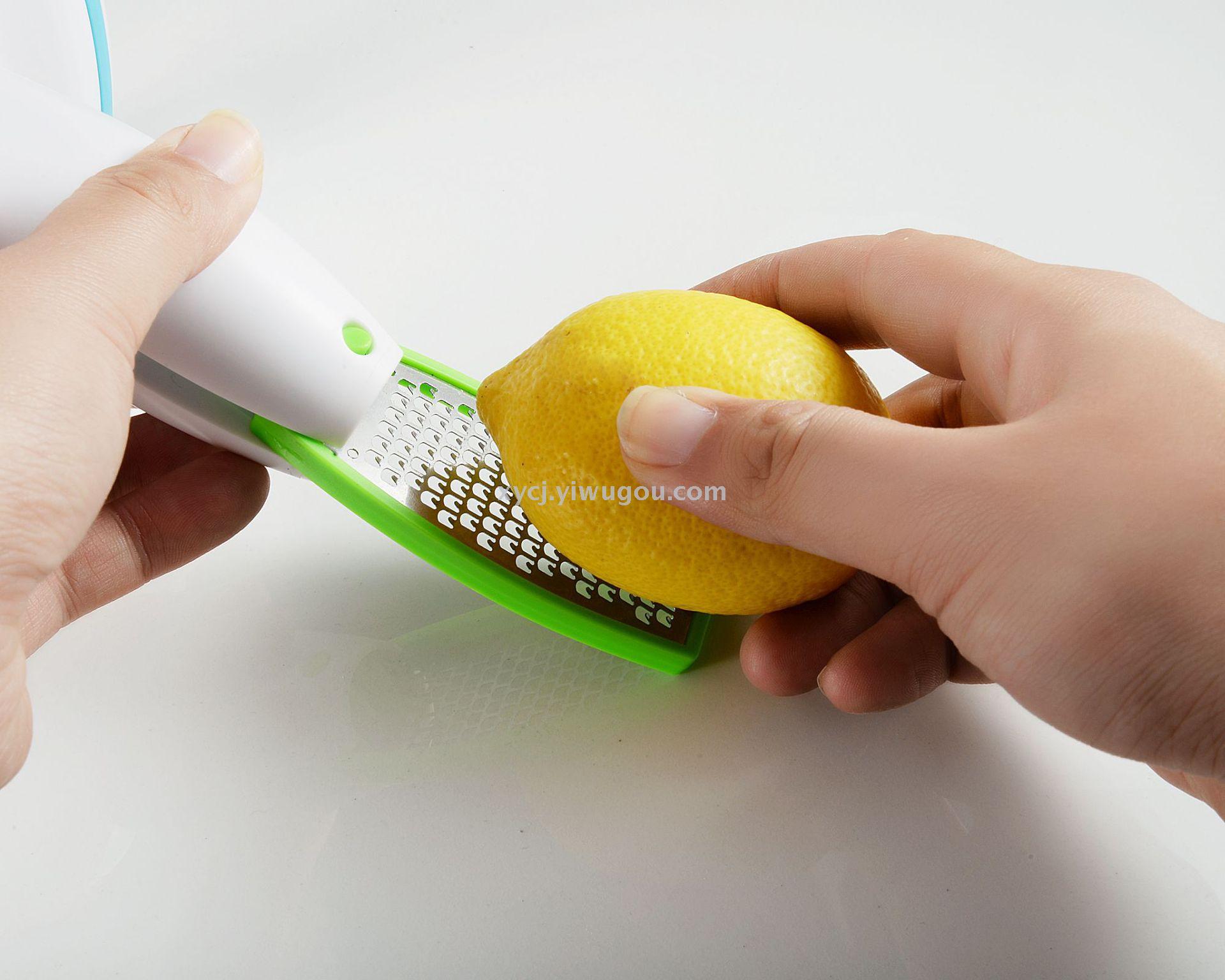 Manual lemon juicer, ginger and garlic puree, ginger grater details Picture