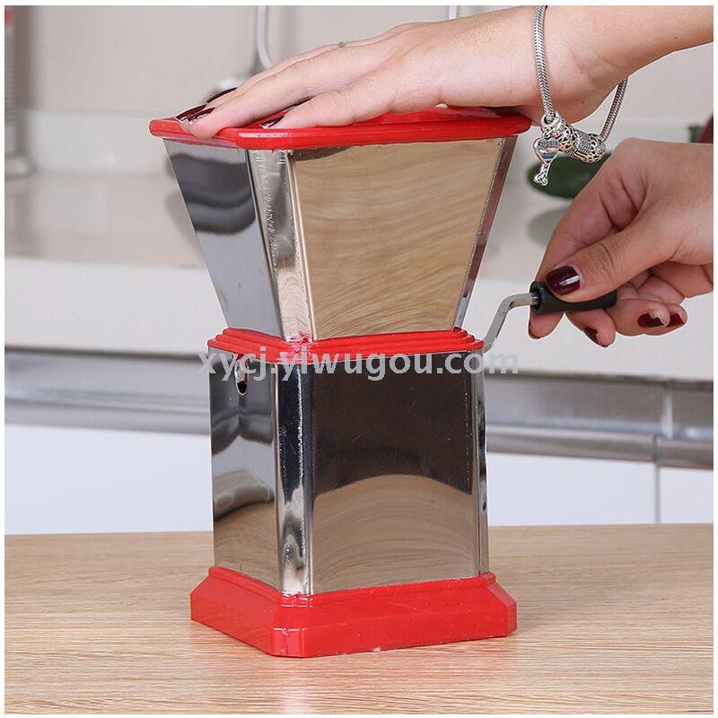 Factory direct sales of stainless steel meat grinder and small manual meat grinder