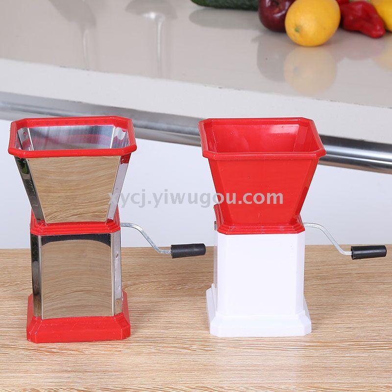 Factory direct sales of stainless steel meat grinder and small manual meat grinder Specification image