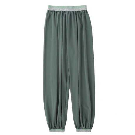 Loose, drape, slimming, tight-fitting, quick-drying sportswear pants for women in spring and summer, versatile, casual, Instagram trendy lantern sweatpants, and ice pants Item Picture