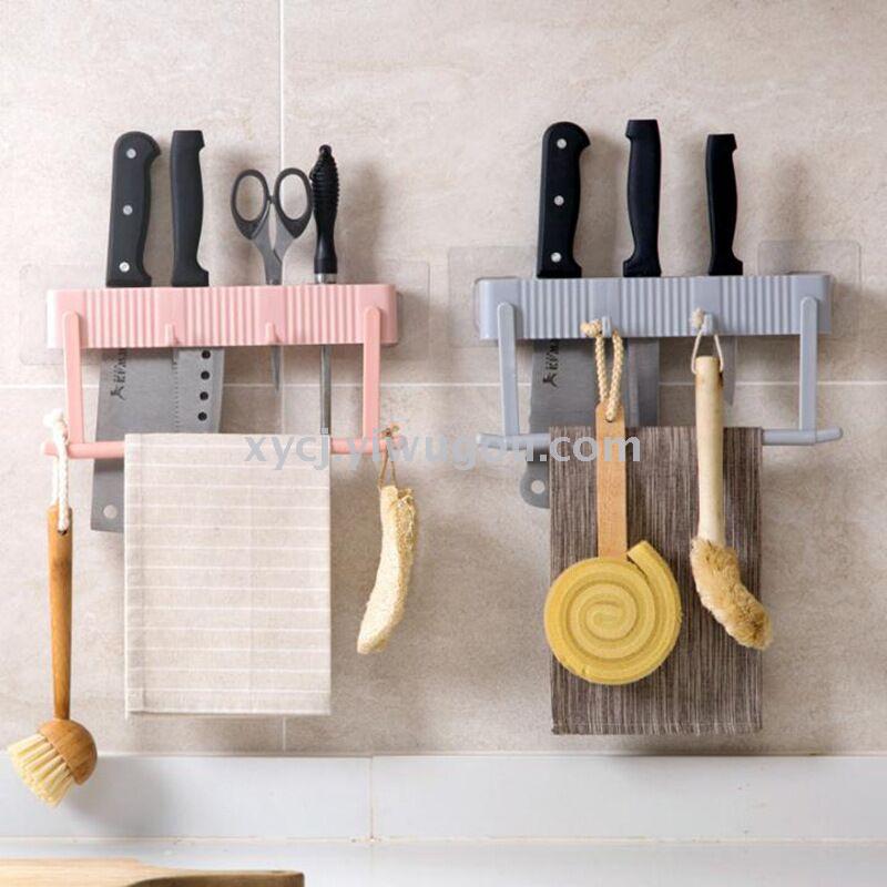 Rack de almacenamiento de cocina wall mounted no trainless punch free cutter rack