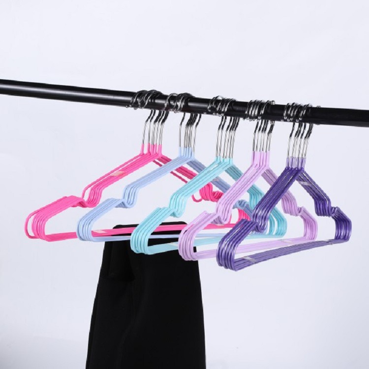 0856 Best-selling household multi-functional grooved anti-slip clothes drying rack, fresh, simple, sturdy and durable, patterned clothes drying rack