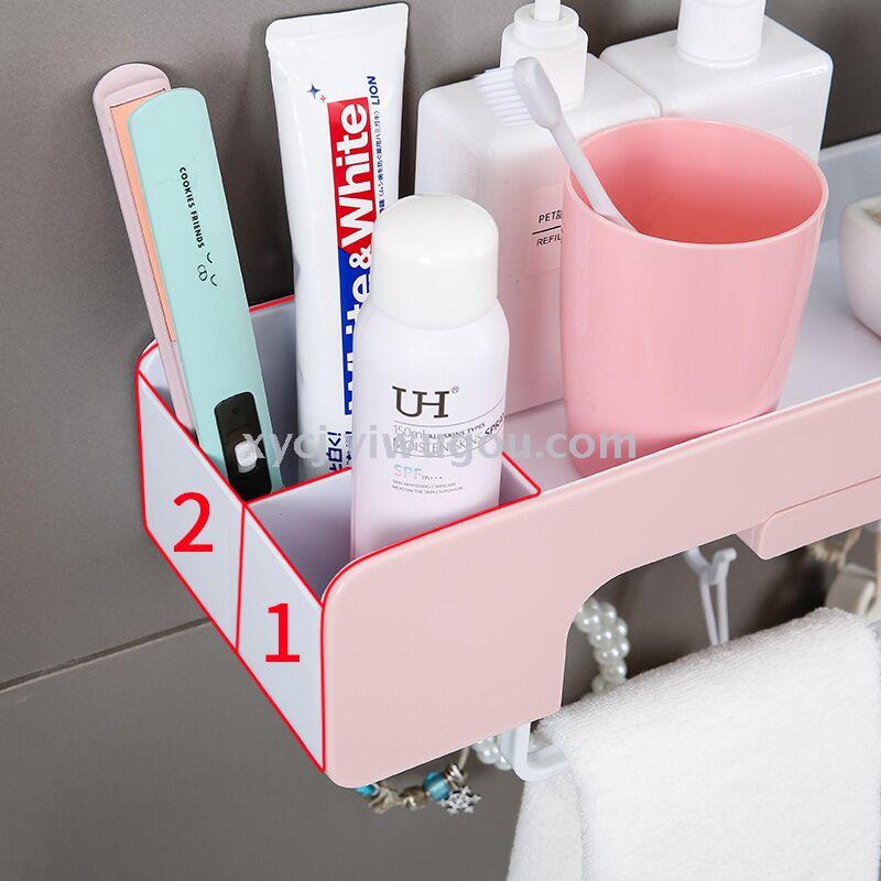 Multi-functional non-drilling wall-mounted towel rack for bathrooms, kitchens and toilets Specification image