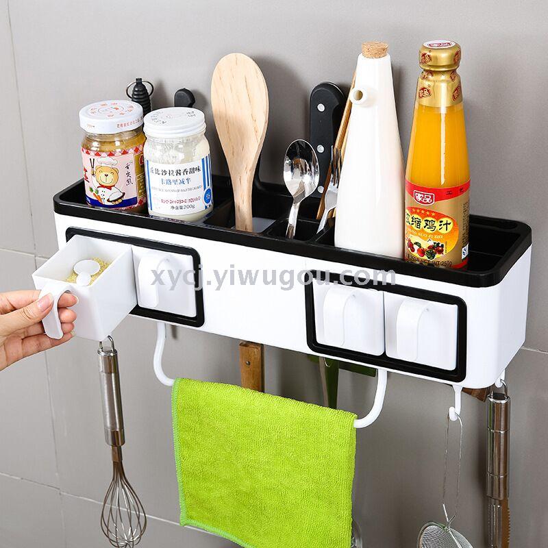 Kitchenware seasoning box set: Household sugar, salt and condiment storage box details Picture