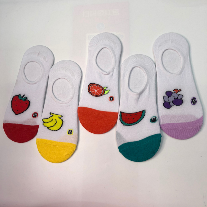 وجوارب النسائية في كشك أرض من القطن بالسليكا الخفية عشوائية Item Picture