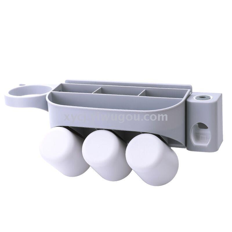 New white wall-mounted multi-functional storage hair dryer stand Item Picture