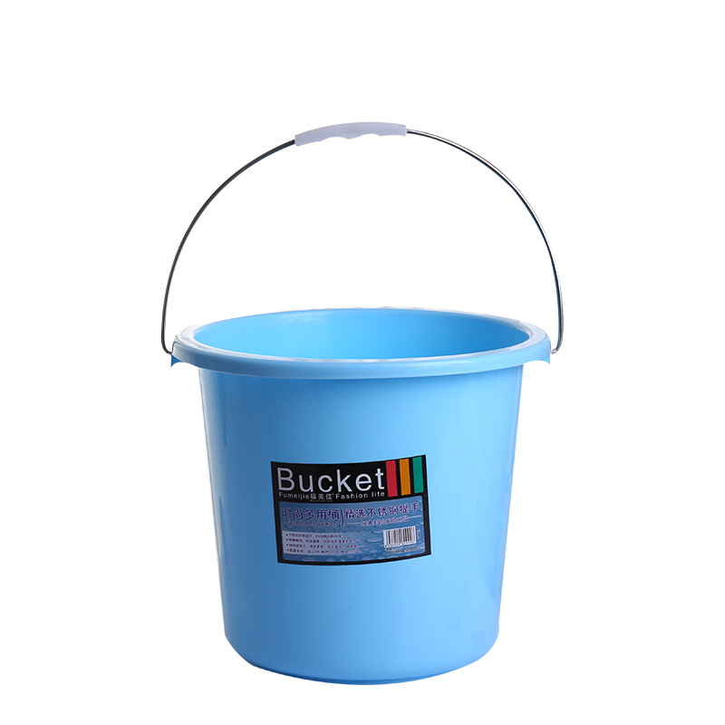 Fumeijia thickened plastic bucket household car wash hand-held water bucket, 13L, 18L, 25L multiple specifications plastic water buckets Item Picture