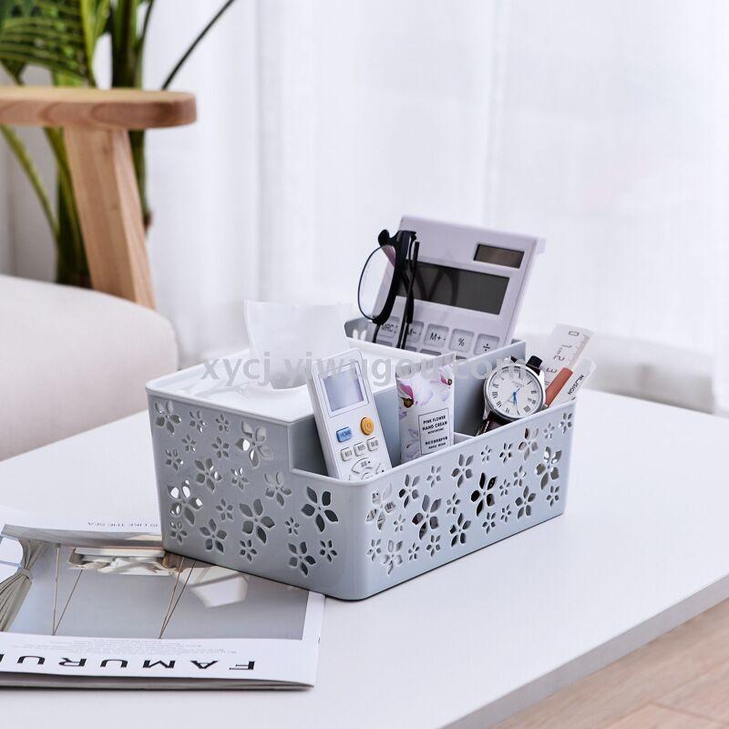 Creative multi-functional hollowed-out tissue box Specification image