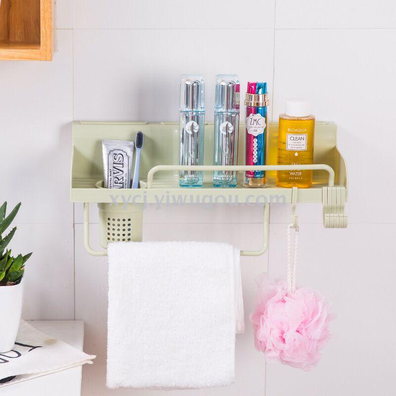 Multi-functional storage rack, kitchen non-drilling seasoning rack, chopstick cage