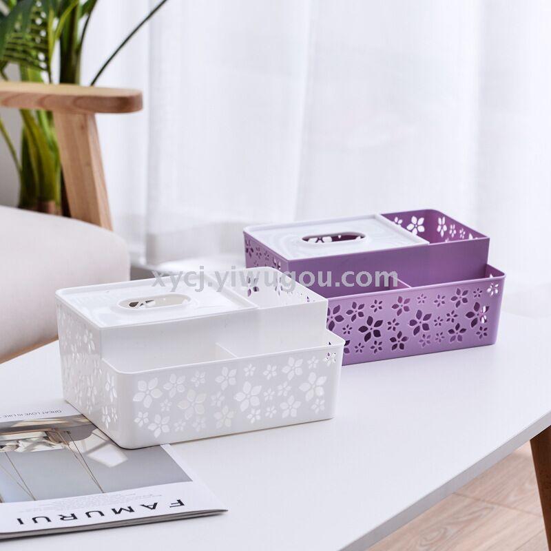 Creative multi-functional hollowed-out tissue box Application Scenario