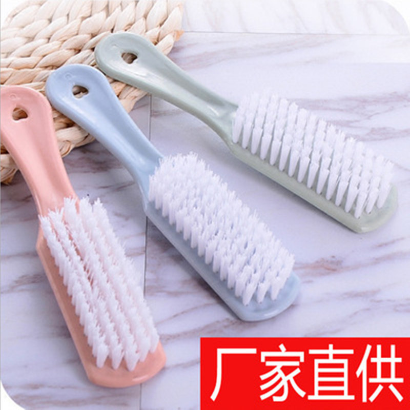 厂家直销素色鞋刷塑料鞋刷水晶刷优质强力去污洗鞋好帮手软毛鞋刷