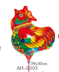 Factory wholesale of pole balloons, cartoon and animation children's toys, aluminum film balloons Item Picture