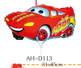 Factory wholesale of pole balloons, cartoon and animation children's toys, aluminum film balloons